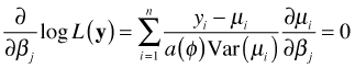 estimating equation