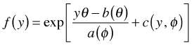 exponential family