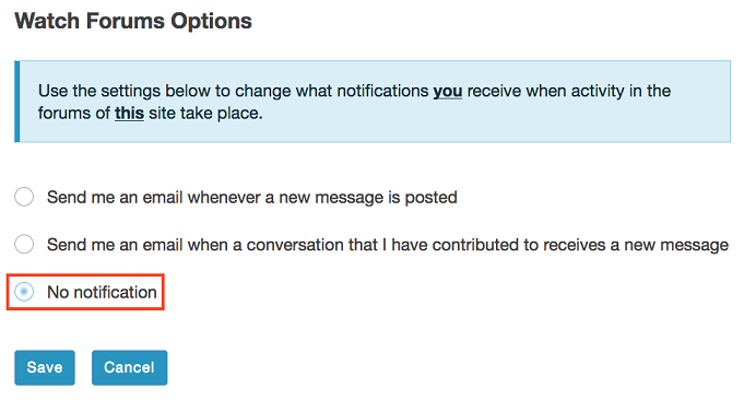 forums watch settings