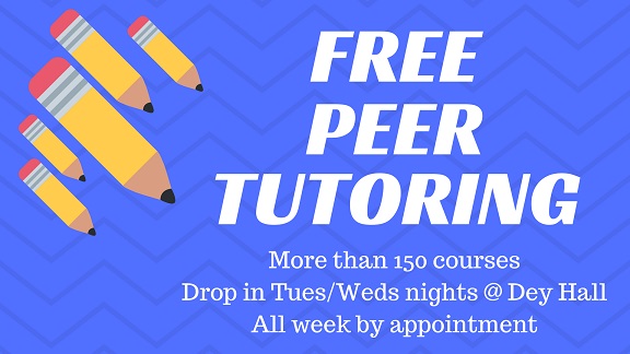 peer tutoring fall 2018