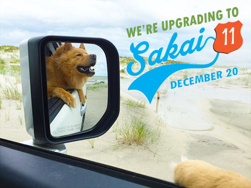 sakai 11 upgrade announcement
